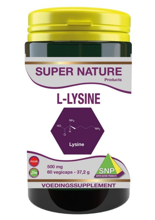 SNP L-Lysine 500mg puur (60 Capsules)