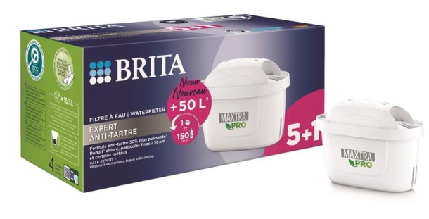 Brita Waterfilterpatroon maxtra pro kalk expert 5+1 (1 Set)