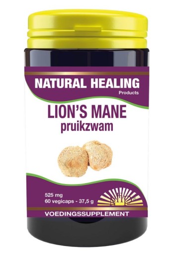 NHP Lions mane (pruikzwam) (60 Vegetarische capsules)