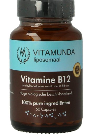 Vitamunda Liposomale vitamine B12 (60 Capsules)