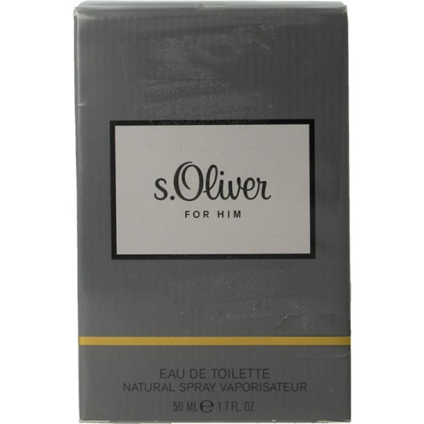 S Oliver For him eau de toilette spray (50 ml)