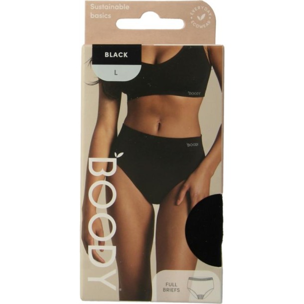 Boody Full brief tailleslip zwart L (1 Stuks)