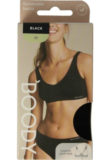 Boody Shaper crop bh zwart M (1 Stuks)