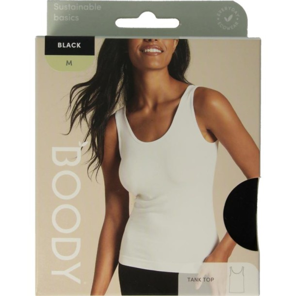 Boody Tank top zwart M (1 Stuks)