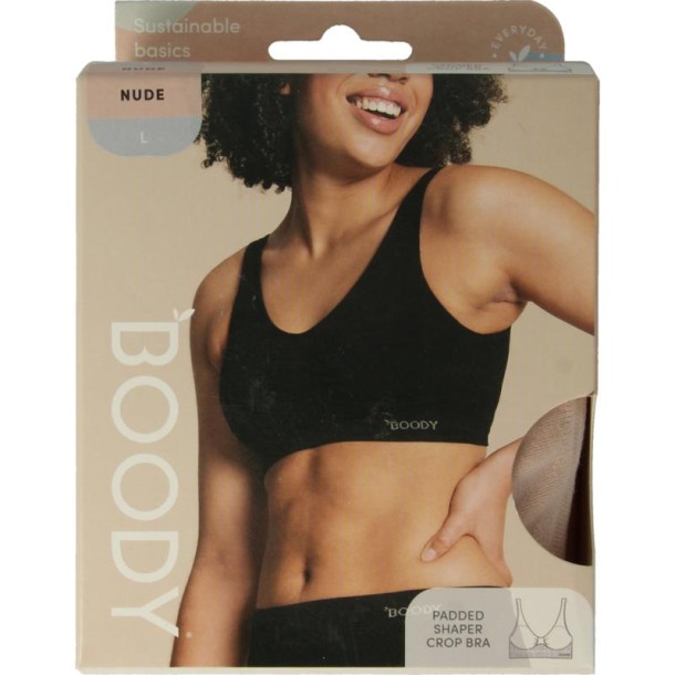 Boody Padded shaper crop bh blush L (1 Stuks)