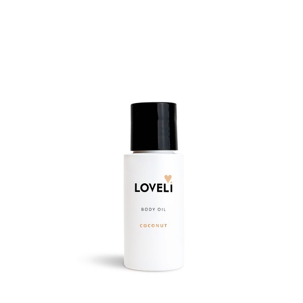 Loveli body oil Coconut travel size