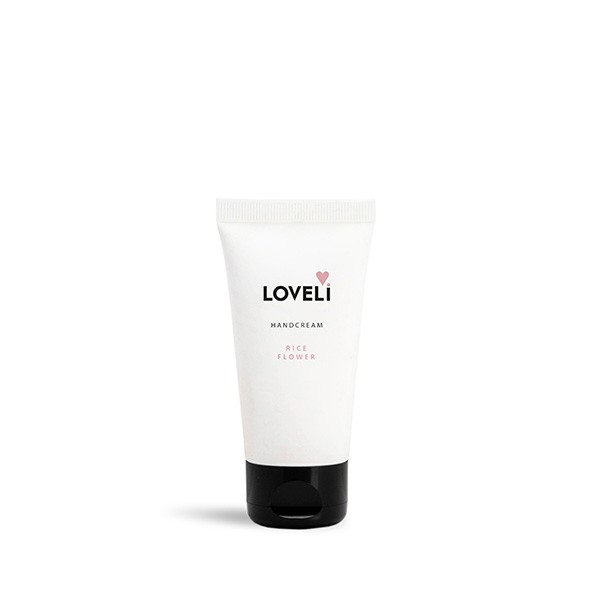 Loveli Hand cream Rice Flower travel size