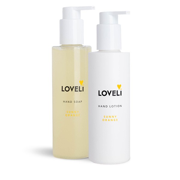 Loveli Set Hand soap & Hand lotion Sunny Orange