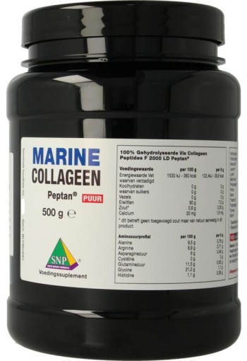 SNP Marine collageen peptan puur (500 Gram)