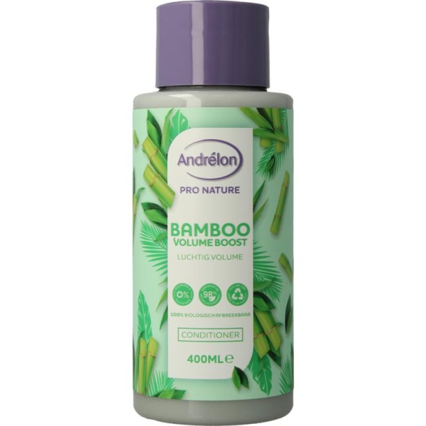 Andrelon Conditioner pro nature bamboo volume boost (400 Milliliter)