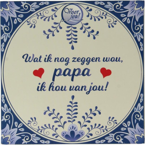 Voor Jou! Tablet pap hou van jou (90 Gram)