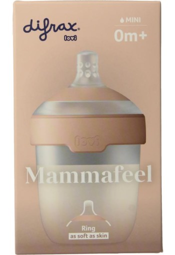 Difrax Lovi mamma fles 150ml 1 Stuks