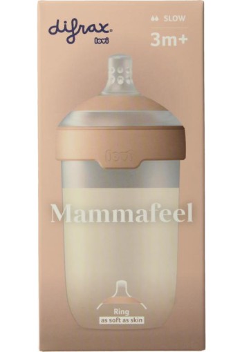 Difrax Lovi mamma fles 250ml (1 Stuks)