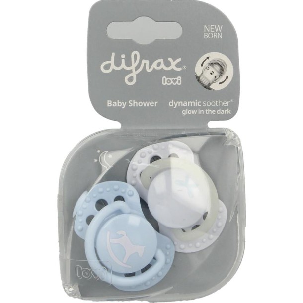 Difrax Lovi fopspeen newborn assorti (1 Stuks)