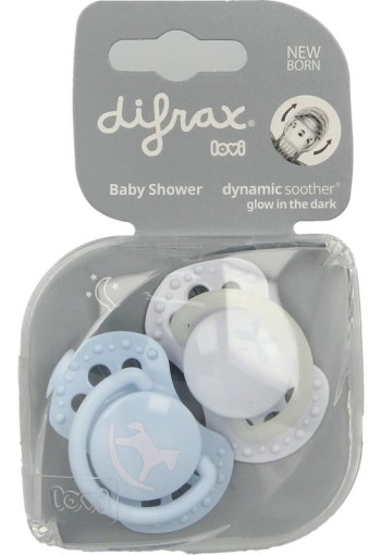 Difrax Lovi fopspeen newborn assorti (1 Stuks)