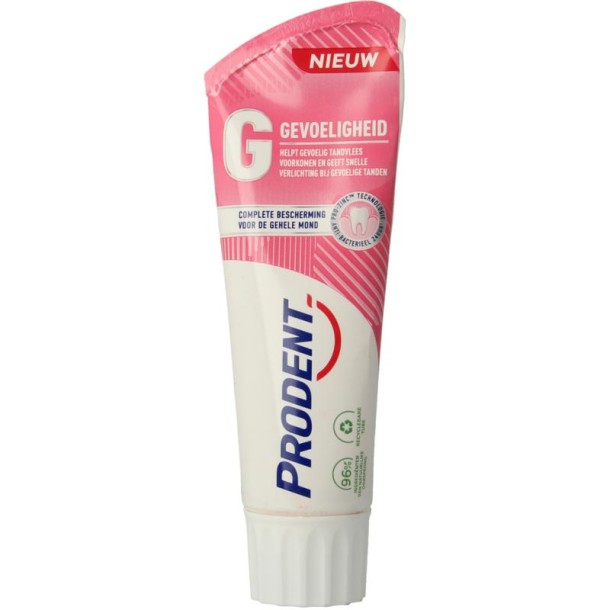 Prodent Tandpasta sensitive teeth + gums (75 Milliliter)