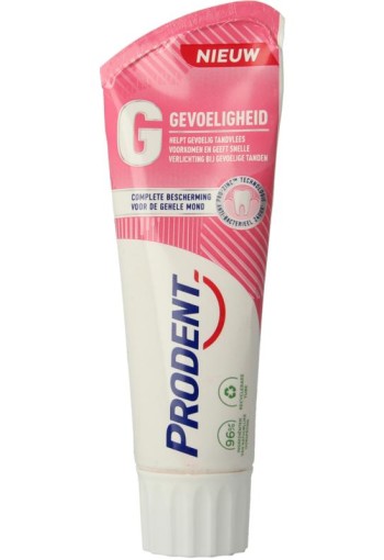 Prodent Tandpasta sensitive teeth + gums (75 Milliliter)