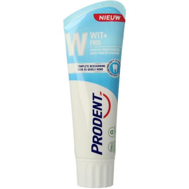 Prodent Tandpasta white + strong (75 Milliliter)