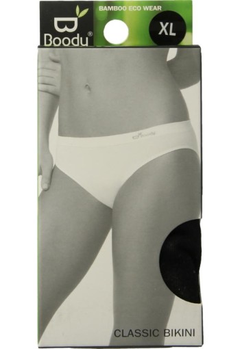 Boody Classic bikinislip zwart XL (1 Stuks)