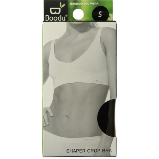 Boody Shaper crop bh zwart S (1 Stuks)