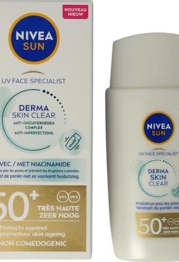 Nivea Sun face blemish control SPF50+ (40 Milliliter)