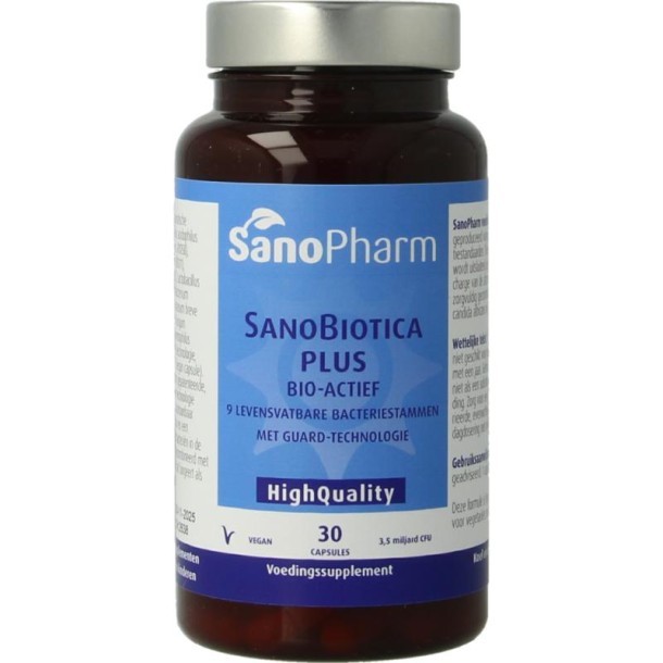 Sanopharm Sanobiotica plus (30 Capsules)