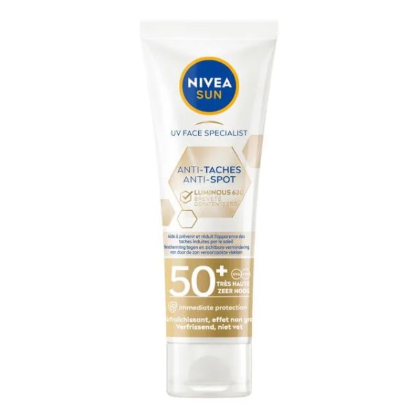 NIVEA Sun UV Face Luminous 360 Anti-Spot Fluïde SPF50+ 40ML