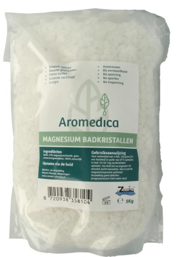 Aromedica Magnesium badkristallen (5 Kilogram)