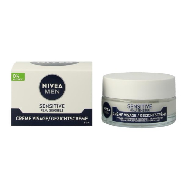 Nivea Men gezichtscreme sensitive (50 Milliliter)