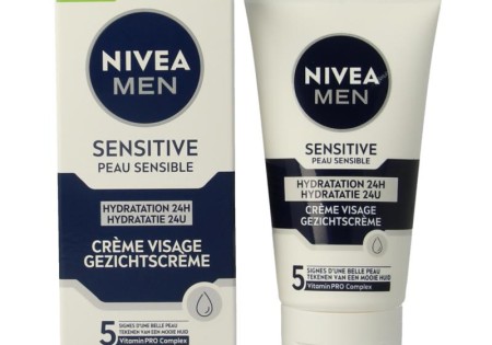 Nivea Men gezichtscreme sensitive (75 Milliliter)