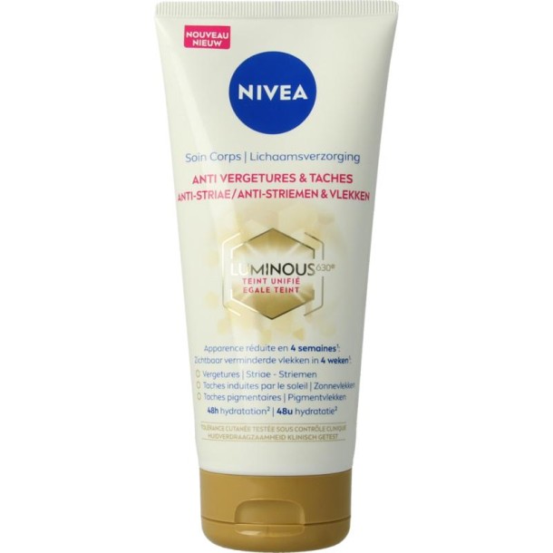 Nivea Nivea luminous630 anti striae lichaamsverzorging 200 Milliliter