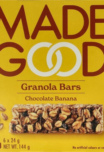 Made Good Granola bar chocolate banana 24 gram bio (6 Stuks)