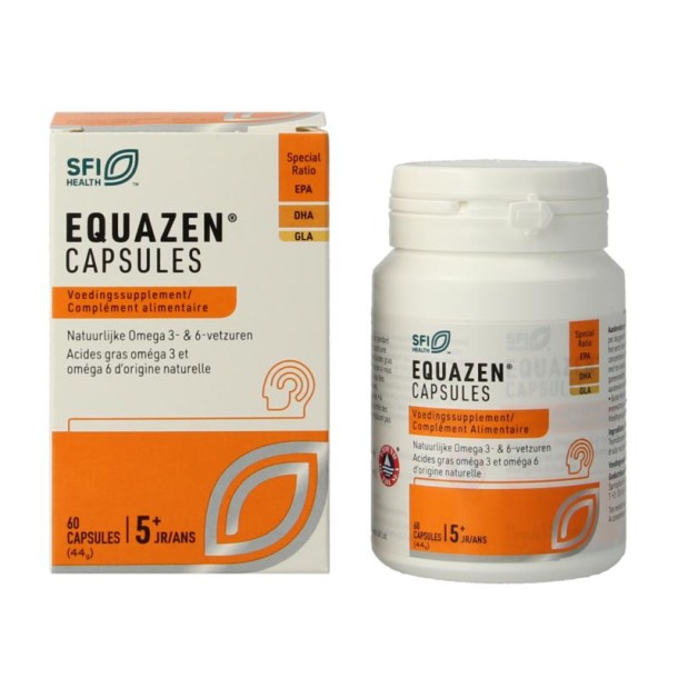 Equazen Eye q capsules omega 3- & 6-vetzuren (60 Softgels)