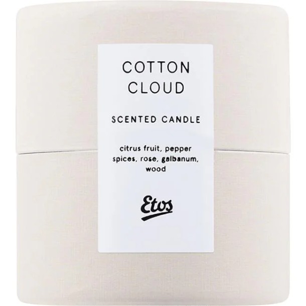 Etos Scented Glass In Sliding Tube Cotton Cloud