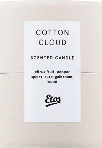 Etos Scented Glass In Sliding Tube Cotton Cloud