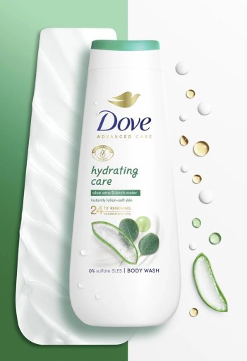 Dove Showergel Hydrating Care 225 ML