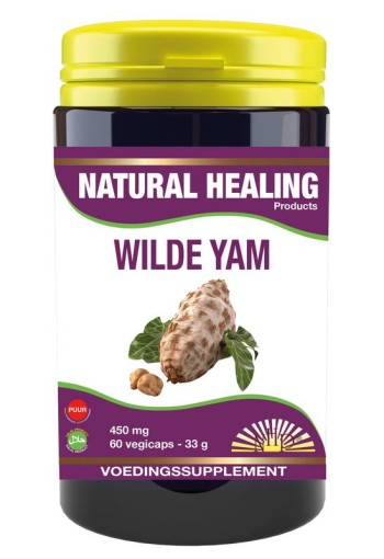 NHP Wilde yam 450mg puur (60 Vegetarische capsules)