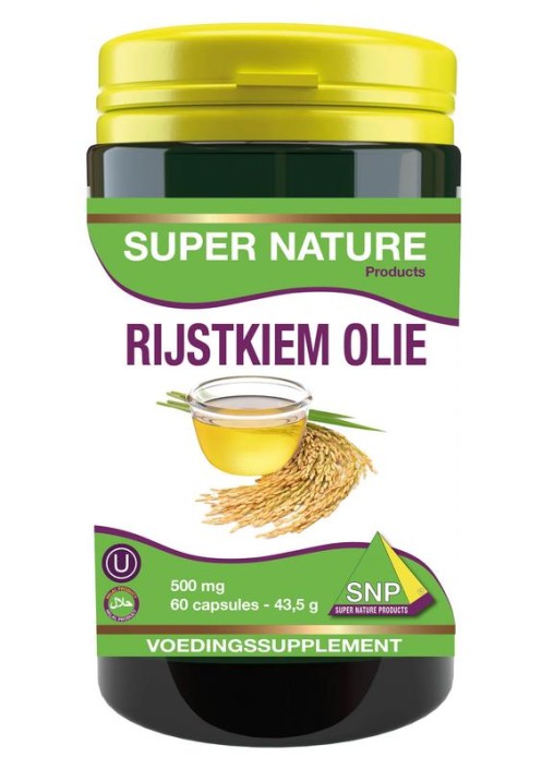 SNP Rijstkiem olie halal kosher (60 Capsules)