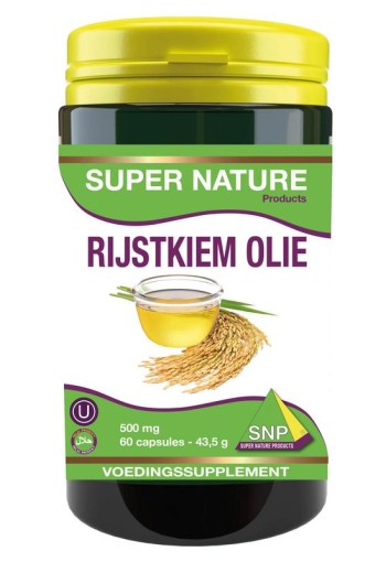 SNP Rijstkiem olie halal kosher (60 Capsules)