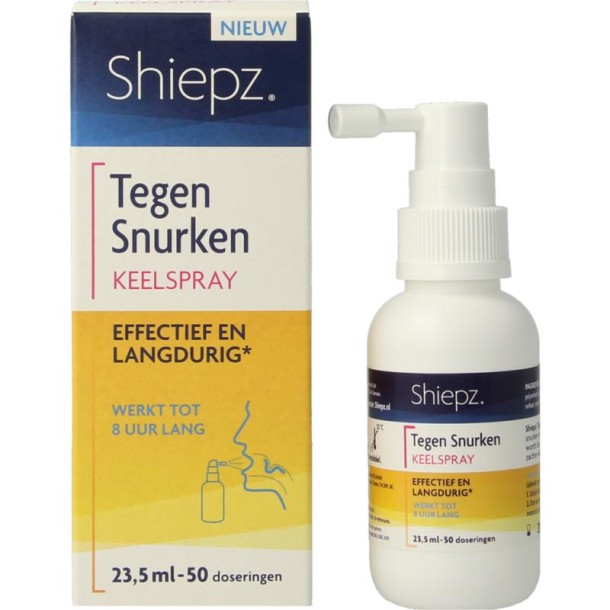 Shiepz Keelspray tegen snurken 23,5 Milliliter