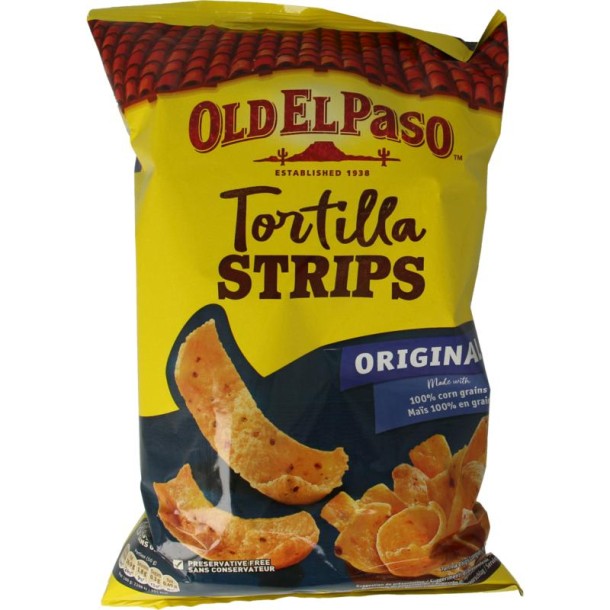 Old El Paso Tortilla strips original (185 Gram)