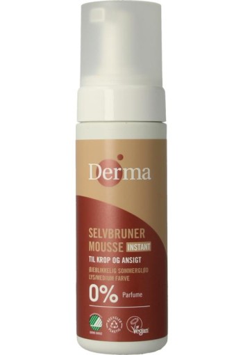 Derma Self tanning mousse instant (150 Milliliter)