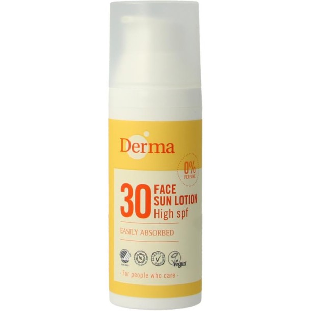 Derma Sun face lotion SPF30 (50 Milliliter)