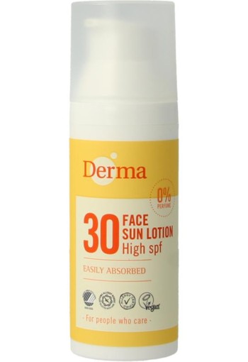 Derma Sun face lotion SPF30 (50 Milliliter)