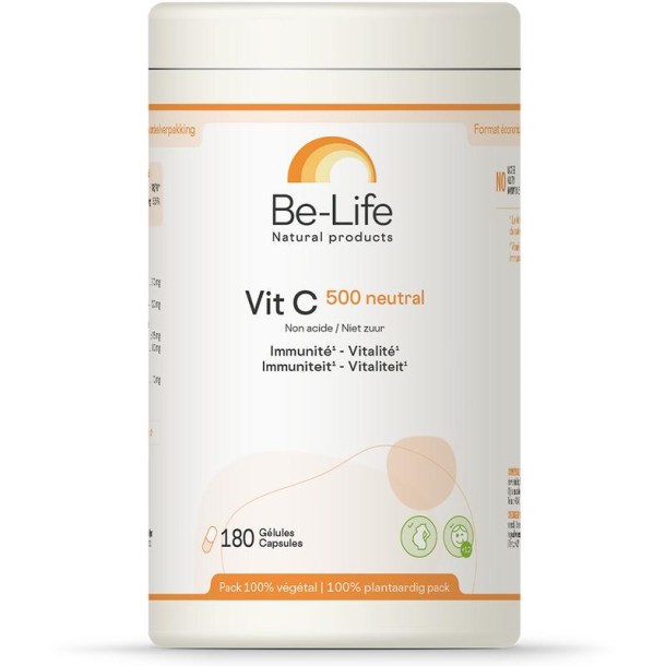 Be-Life Vitamine C 500 neutral (180 Capsules)