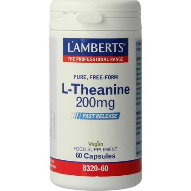 Lamberts L-Theanine 200mg (60 Capsules)