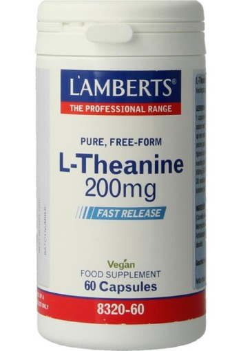 Lamberts L-Theanine 200mg (60 Capsules)