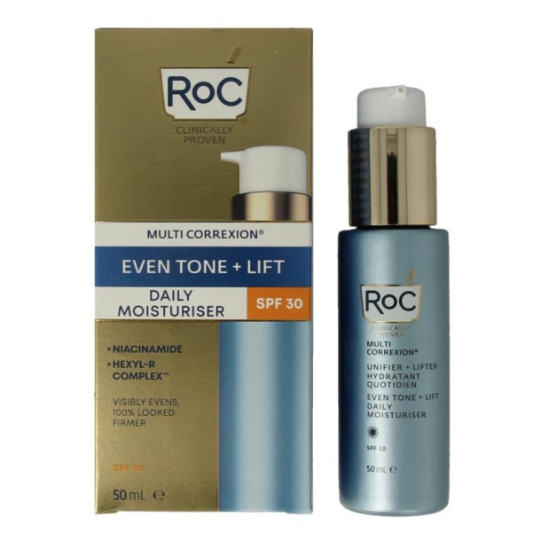 ROC Multi correxion even tone+lift daily moistur SPF30 50 Milliliter