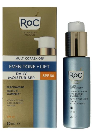 ROC Multi correxion even tone+lift daily moistur SPF30 50 Milliliter