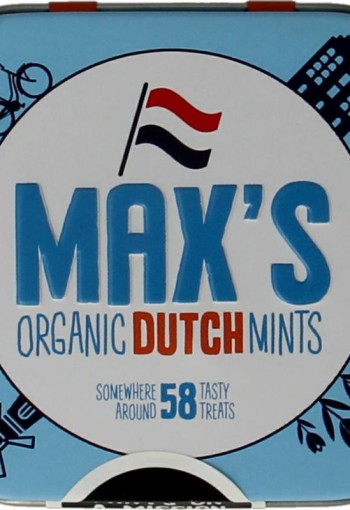 Max Mints Dutch blikje vierkant bio (35 Gram)